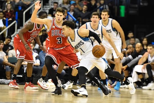 Tyus Jones (1) of the Timberwolves was the best player on the floor.