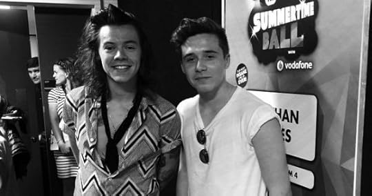 Harry Styles and Brooklyn Beckham