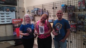 Loren, Sumiko, and Peter at Gamescape North