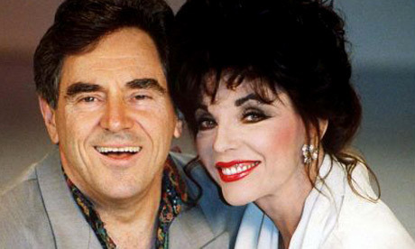 Joan Collins and Anthony Newley
