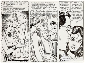 wonder woman made of clay