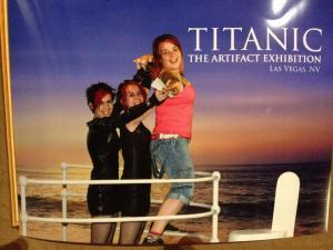 Titanic exhibition, Luxor hotel