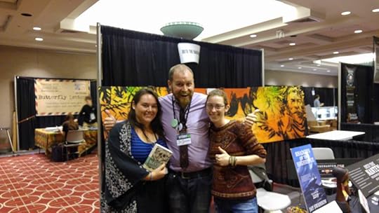 Katy and Danielle with Jay at NerdCon