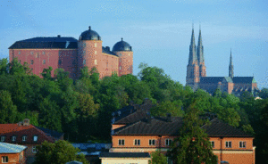 Vackra Uppsala. Här föddes Beatrice i Överenskommelser. Och jag läste till psykolog.