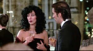 Cher and Nicolas Cage in 