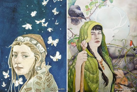 The Moth Magician and The Guardian of the Greenwood by Danielle Barlow