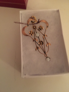 Victorian opal pendant