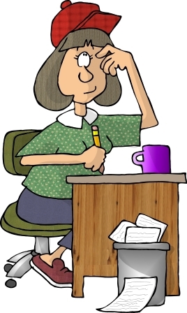Female Writer from Istock