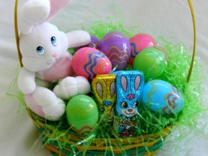 Easter bunny basket