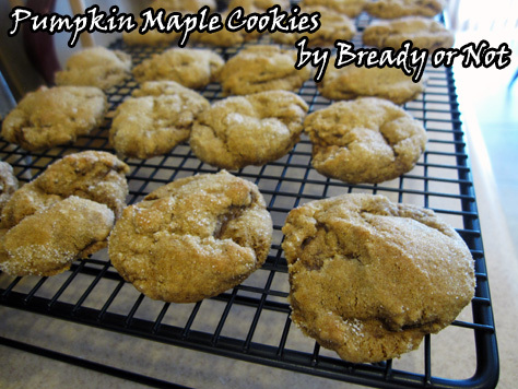 Pumpkin Maple Cookies