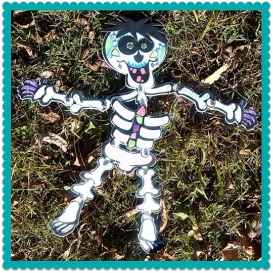 Skeleton Craft Kit Day of the Dead.