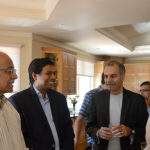 Tulsi Gabbard speaking with Artha participants
