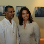 Tulsi Gabbard & KB Chandrashekar 
