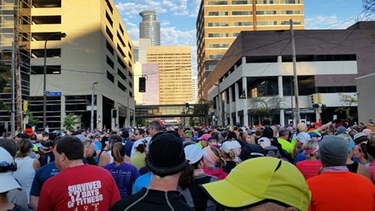 Starting line crowd