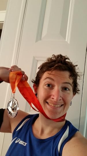 Post-race selfie.