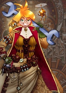 Agatha Heterodyne -- Girl Genius (© Studio Foglio)