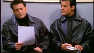 Auditioning -- it's how you'll find your Joey