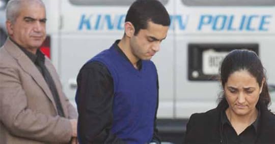 The convicted killers (from left) Mohammad Shafia, son Hamed, wife Tooba