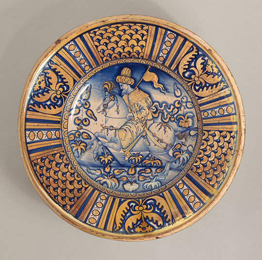 Charger from Deruta in the LA County Museum