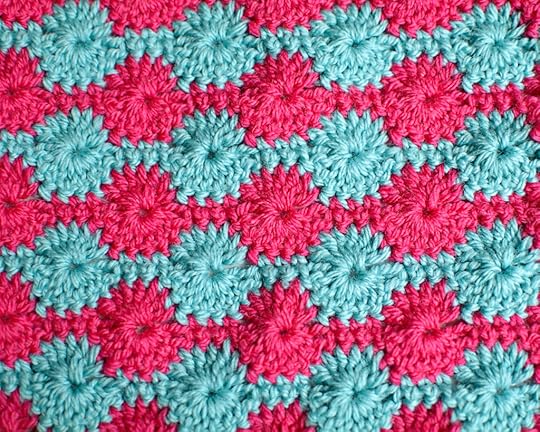 Catherine's Wheel Crochet Stitch Pattern Free Tutorial HD Video by Marly Bird