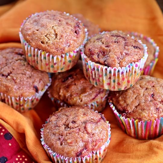 Pumpkin Cannoli Chocolate Chip Muffins