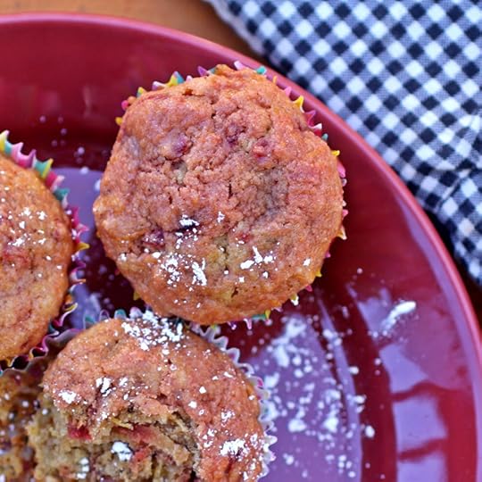 Pink Pumpkin Chocolate chip muffins