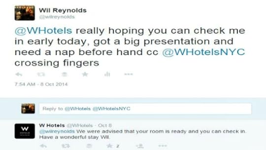 Wil Reynolds tweet example