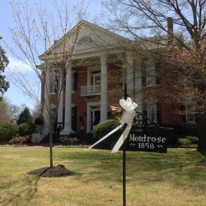 Montrose antebellum home circa 1858