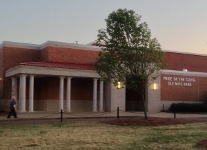 Building on Ole Miss campus for its band
