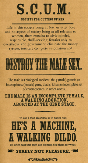 The Mad Woman's Troubles: Valerie Solanas and Her SCUM Manifesto