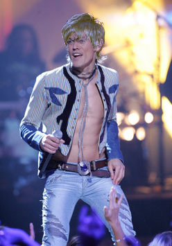 Mig Ayesa is not actually blond.