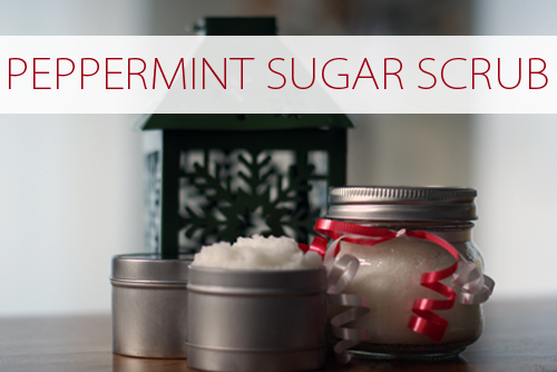 Peppermint Sugar Scrub {101 Days of Christmas at lifeyourway.net}