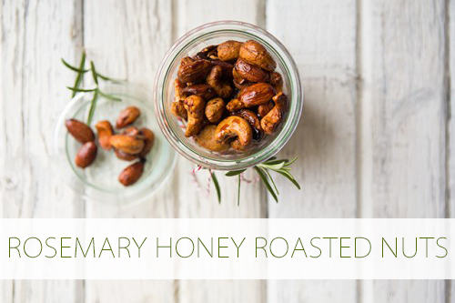 Rosemary Honey Roasted Nuts Recipe