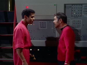 Kenneth Washington (left) in Star Trek