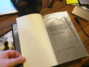 The signature page.