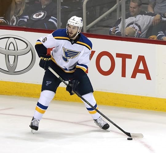 Brandon's Joel Edmundson got his first NHL point (Photo by James Carey Lauder)