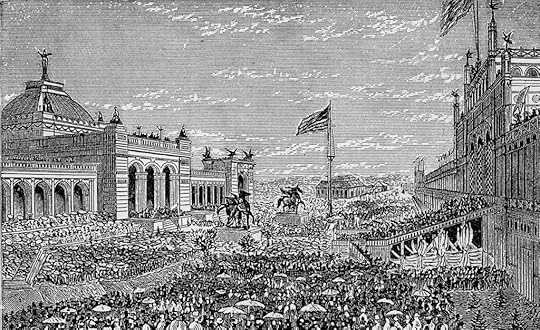 Opening Day Ceremonies at the Centennial Exhibition at Philadelphia. May 10, 1876. [Image: Public Domain, engraving]