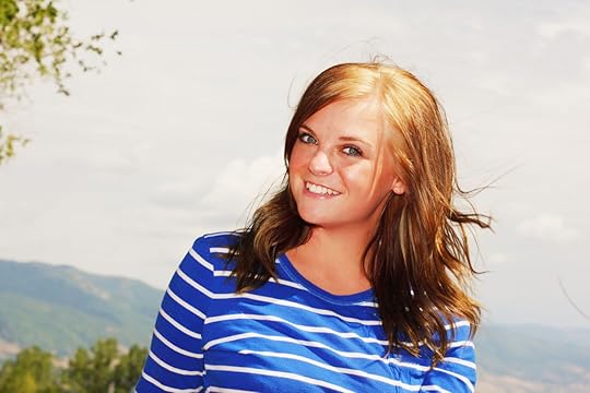 young woman stripped shirt