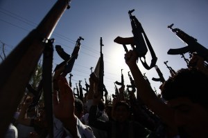 IRAQ-UNREST-VOLUNTEERS