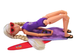 Totally Tiffany--chillaxin' at the beach