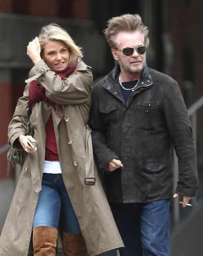 Christie Brinkley and John Mellencamp