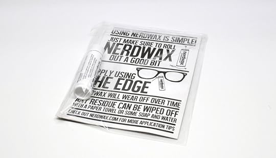 The Nerdwax packaging.