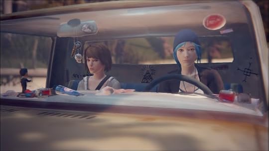 Chloe Price and Max Caulfield in Life Is Strange