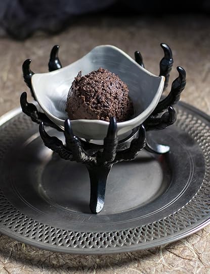 Vegan Halloween Dessert: Gruesome Forbidden Rice Mousse