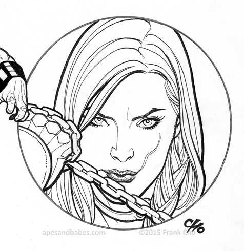 Frank Cho Lady Hellbender Hulk