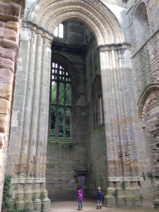 Arch inside the chapel