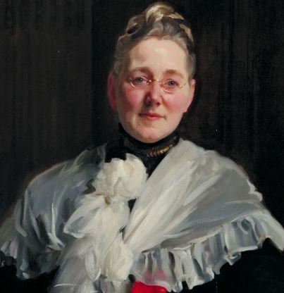 Portrait of Mary Elizabeth Garret by John Singer Sargent (1856-1925). Public Domain via Wikimedia Commons,