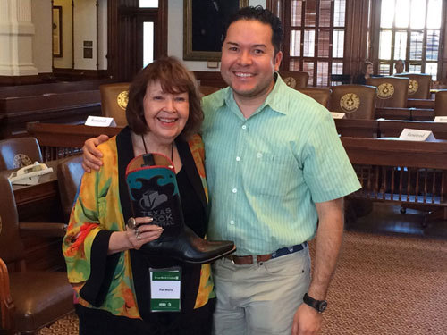 Pat and R. Joseph Rodriguez