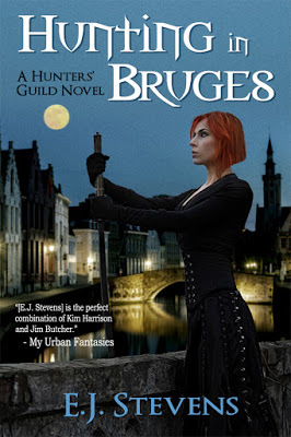 Hunting in Bruges Hunters Guild paranormal urban fantasy by E.J. Stevens