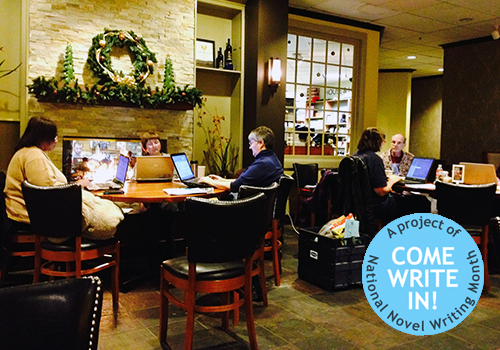 Writers at Carnegie Center's Overnight Write-In